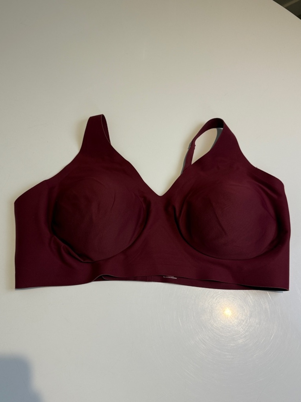 knix Seamless Wireless Bra - Burgundy Wine